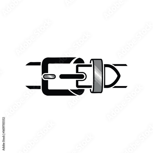 Sleek Projectile Motion. A minimalist illustration depicting a rapid-moving object. It symbolizes swiftness, accuracy, and continuous advancement, conveying momentum and aim.