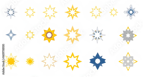 star icon, star outline icon, filled star icon, half star icon, twinkling star icon, celestial star icon, star flat design, cartoon star icon, abstract star icon, night sky star, cosmic star icon, gal
