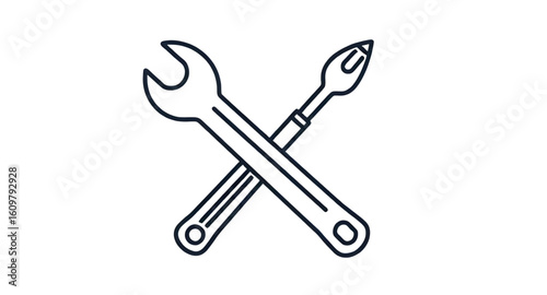 repair symbol, technical repair icon, engineer tools icon, workshop tools icon, industrial repair icon, repair vector set, maintenance kit icon, building tools icon, home repair icon, tool repair icon