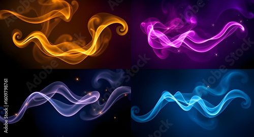 Multicolor smoke, Artistic smoke, Fantasy smoke, Colorful mist, Abstract fog, Vibrant smoke, Smoke design, Ethereal smoke, Ink in air, Colorful haze, Abstract wave, Dreamy smoke, Psychedelic smoke, Co