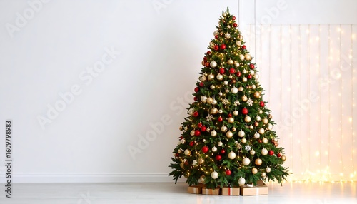 Christmas tree in a room (3)