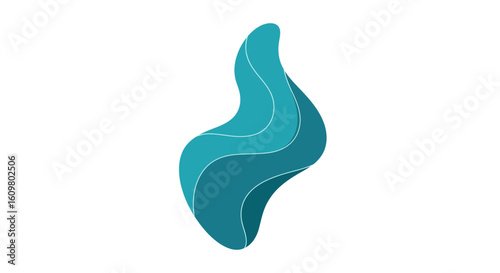 A serene illustration of a person finding inner balance and tranquility through guided digital meditation and a wellness application.