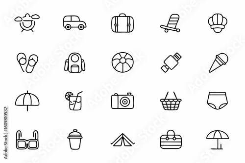 A wholesome and family-friendly collection for summer road trips and bonding time. Perfect for family planner designs, packing lists, and family travel blogs