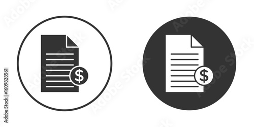 Tax icon Symbol, logo illustration. Vector graphics for web.