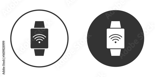 Smart watch icon Symbol, logo illustration. Vector graphics for web.