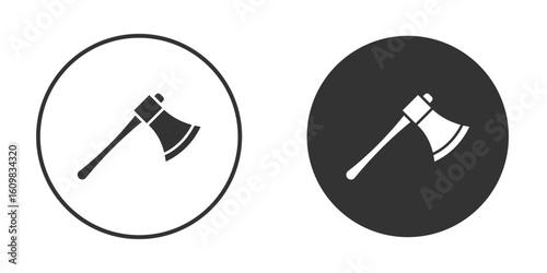 Axe icon Symbol, logo illustration. Vector graphics for web.