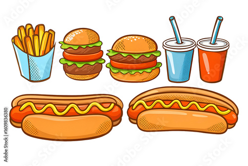 fast food set