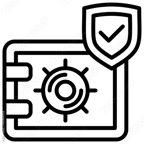 Safe Deposit Icon