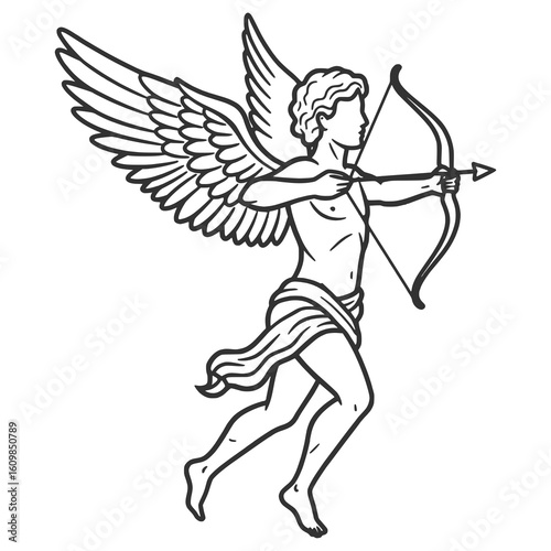 Cupid Vector, god of love