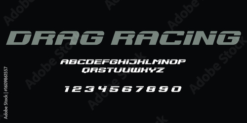 Racing Speed Alphabet Font Vector Bold Sport Typography Letters Download it in high resolution format and print in any size
