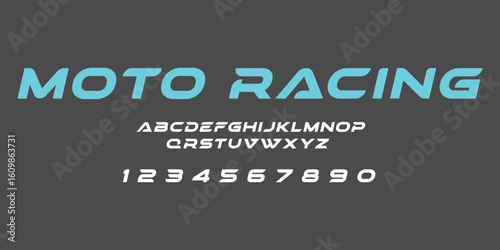 Racing Speed Alphabet Font Vector Bold Sport Typography Letters Download it in high resolution format and print in any size