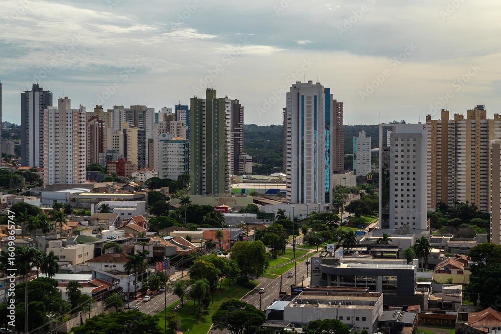 Fototapeta premium Campo Grande - MS - Capital de Mato Grosso do Sul