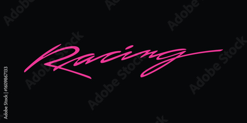 Racing Speed Alphabet Font Vector Bold Sport Typography Letters Download it in high resolution format and print in any size