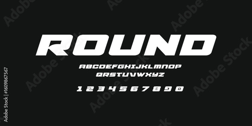Racing Speed Alphabet Font Vector Bold Sport Typography Letters Download it in high resolution format and print in any size