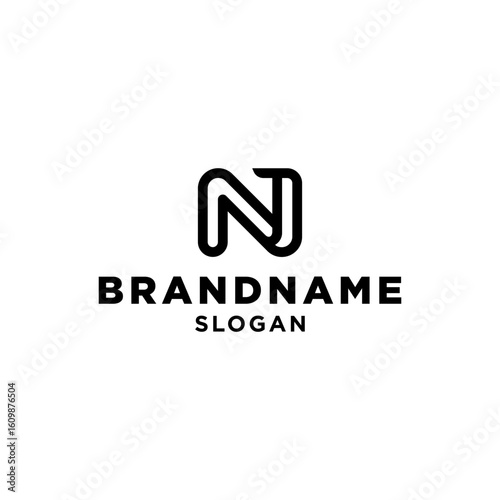 Free Download initials letters NJ.eps - GFXLoad