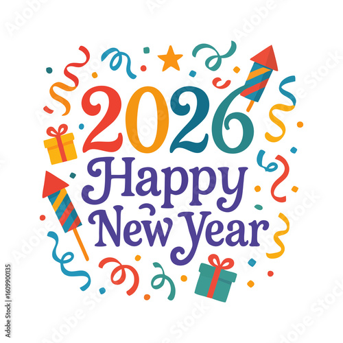 Cascade of 2026 Dreams with Whispered New Year Hopes