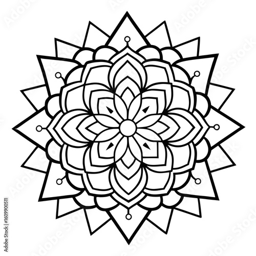 Mandala Coloring Pages – Pattern, Art, Outline, Kids, Printable, Spiritual, Creative

