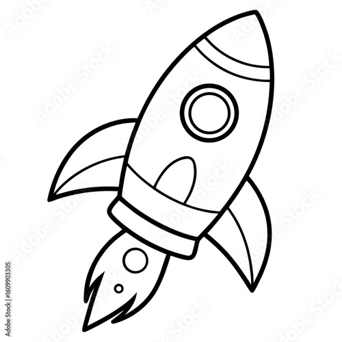 Rocket Coloring Pages – Space, Launch, Galaxy, Outline, Kids, Printable, Fun

