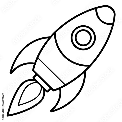 Rocket Coloring Pages – Space, Launch, Galaxy, Outline, Kids, Printable, Fun


