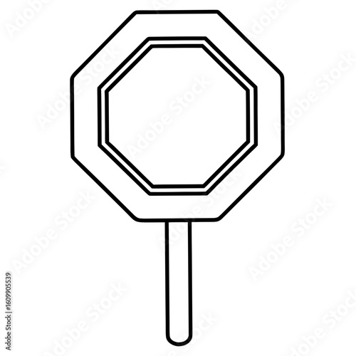 Stop Sign Traffic Safety Coloring Pages – Printable, Outline, Road, Kids, Easy, Fun


