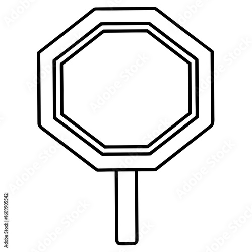 Stop Sign Traffic Safety Coloring Pages – Printable, Outline, Road, Kids, Easy, Fun

