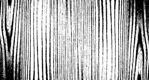 Wooden texture with scratches and cracks, Abstract monochrome background pattern of noise and grunge.
