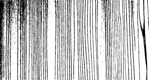 Wooden texture with scratches and cracks, Abstract monochrome background pattern of noise and grunge.