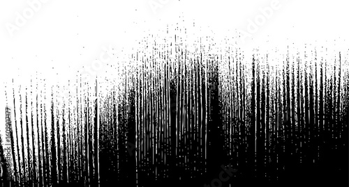 Wooden texture with scratches and cracks, Abstract monochrome background pattern of noise and grunge.