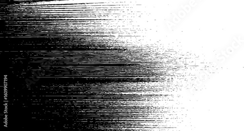 Wooden texture with scratches and cracks, Abstract monochrome background pattern of noise and grunge.