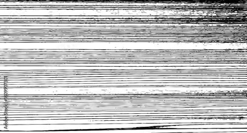 Wooden texture with scratches and cracks, Abstract monochrome background pattern of noise and grunge.