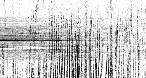 Wooden texture with scratches and cracks, Abstract monochrome background pattern of noise and grunge.