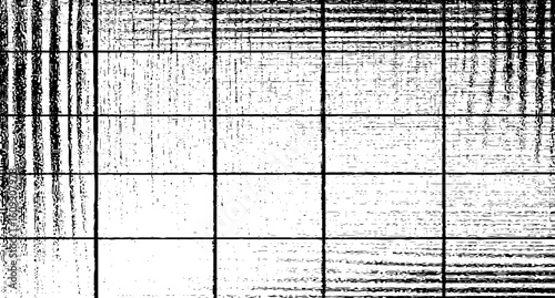 Wooden texture with scratches and cracks, Abstract monochrome background pattern of noise and grunge.