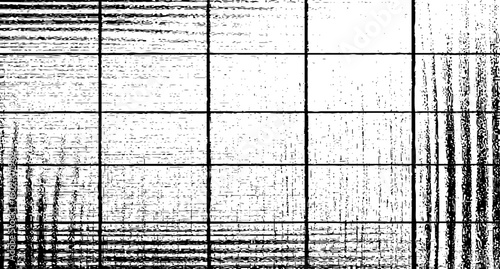 Wooden texture with scratches and cracks, Abstract monochrome background pattern of noise and grunge.