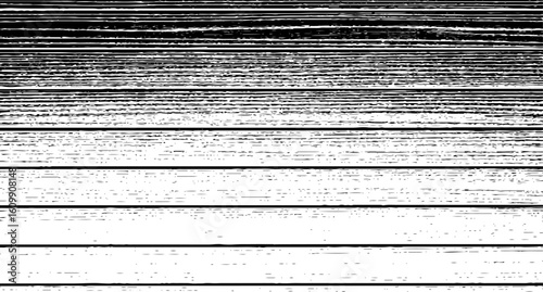 Wooden texture with scratches and cracks, Abstract monochrome background pattern of noise and grunge.