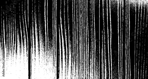 Wooden texture with scratches and cracks, Abstract monochrome background pattern of noise and grunge.
