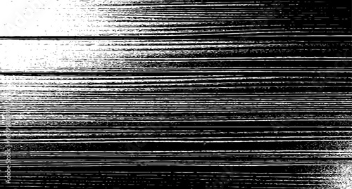 Wooden texture with scratches and cracks, Abstract monochrome background pattern of noise and grunge.