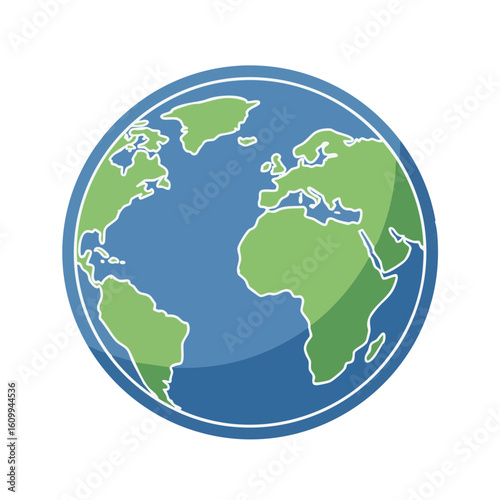 Vector illustration of carbon neutral badge flat on white background, sustainability