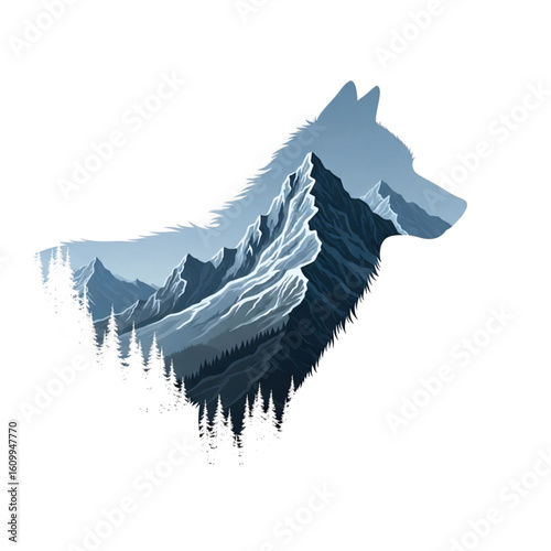 Wolf Ridge A Wild Mountain Illusion