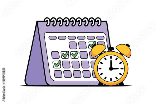 Organize your life with a visual planner and time management alarm, ensuring every task and appointment is marked and on schedule for peak productivity and efficiency.