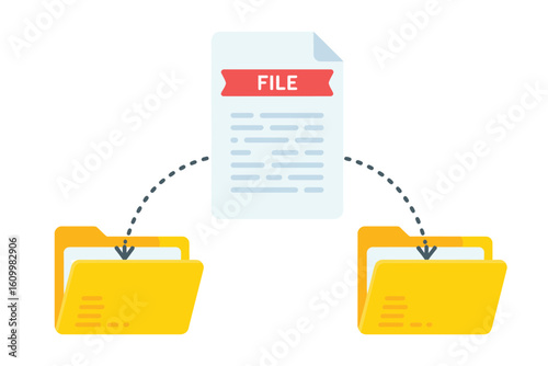 Streamline your workflow with efficient file transfer and organization, seamlessly moving documents between digital folders for enhanced productivity and data management.