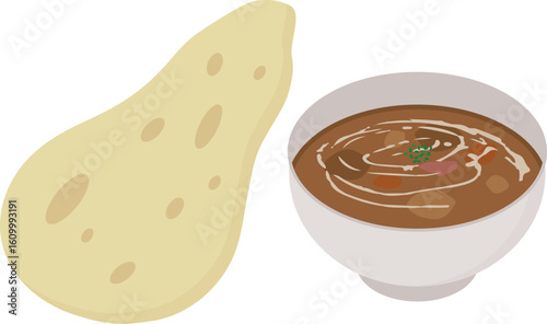 カレーとナン