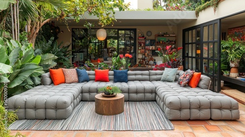 Inviting Outdoor Living Space