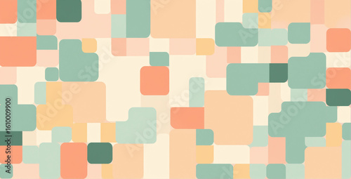 vibrant abstract mosaic wit...