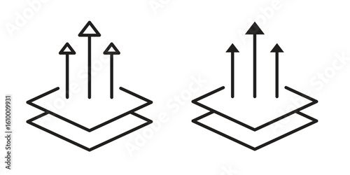 Breathable leather icon outline vector Thin line. flat vector simple elements.