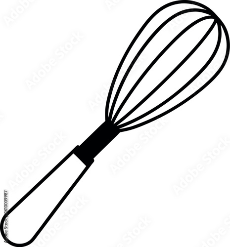 Cooking Whisk Vector Illustration