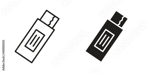 Chew gum icon outline vector Thin line. flat vector simple elements.