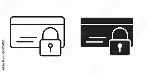 Credit limit icon outline vector Thin line. flat vector simple elements.