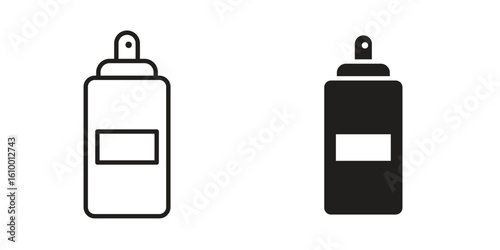 Perfume icon outline vector Thin line. flat vector simple elements.