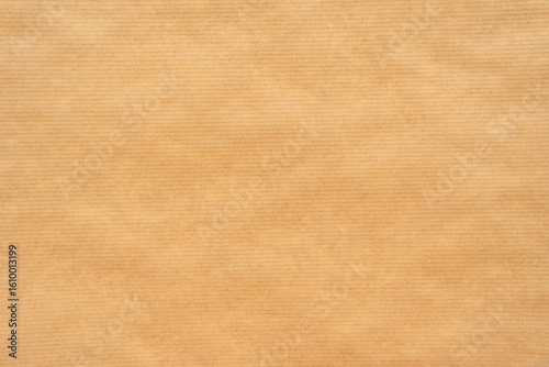 Flat, seamless brown kraft paper texture with subtle horizontal lines. Suitable for design projects, packaging mockups, or backgrounds