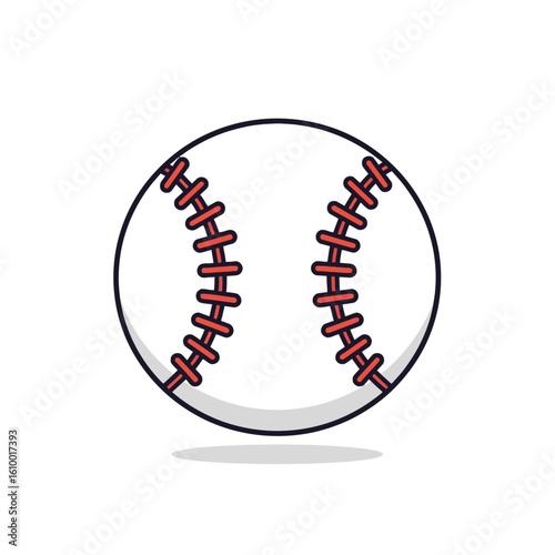 Baseball Action, Sport, Field, Illustration, Outdoor, Eye-Level, Sportsmanship Concept